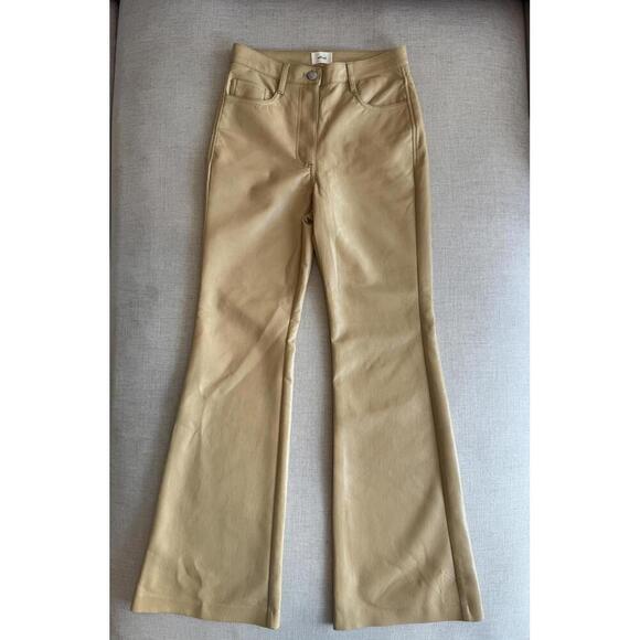 Wilfred Melina Kick Flare Faux Leather Pant Size 2 - Picture 6 of 7